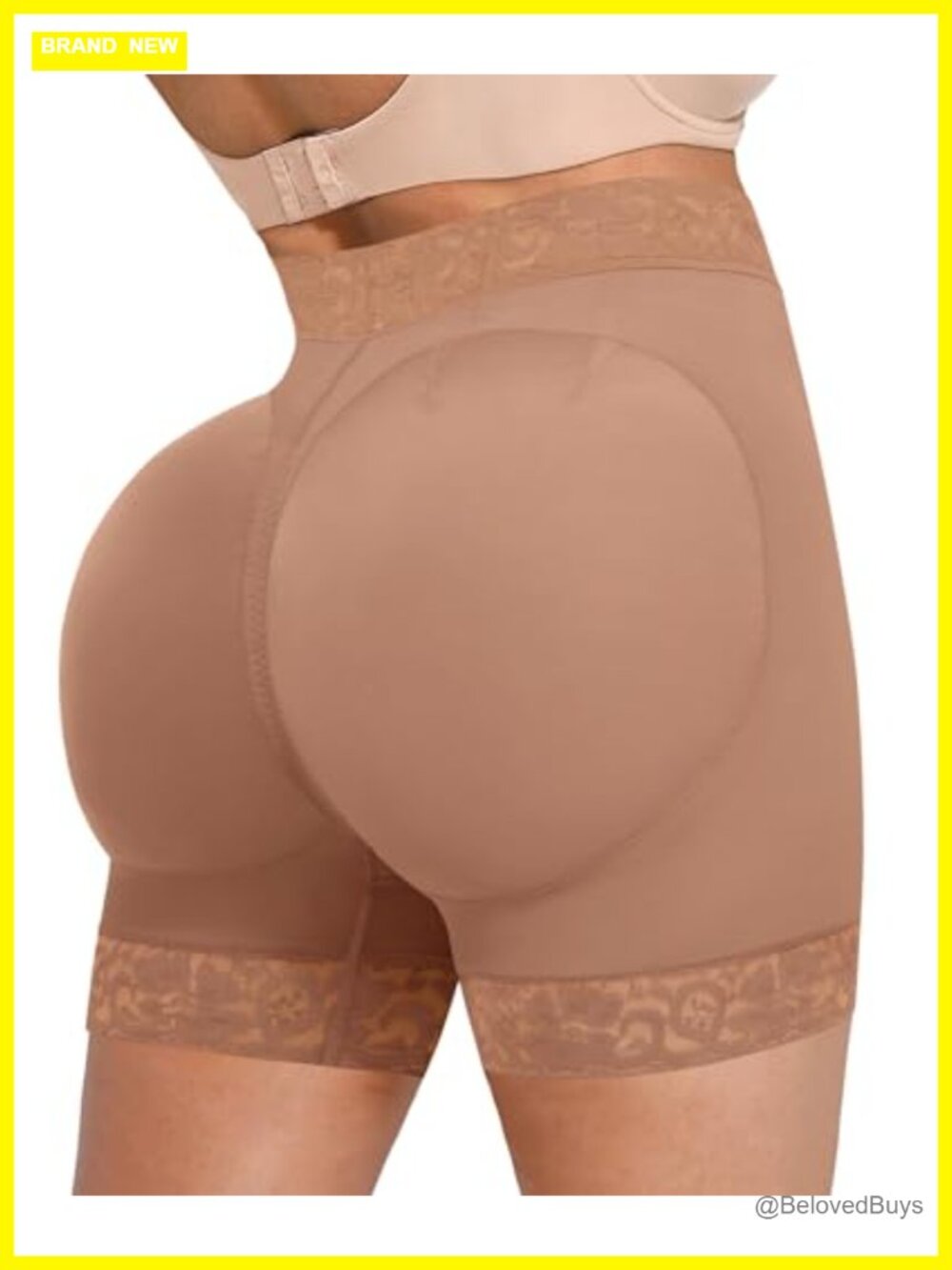 SHAPELLX Butt Lifting Shapewear Tummy Control Faja Shorts